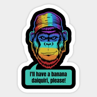 Monkey Sticker